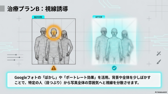 ステップ3：ぼかしや効果を使う