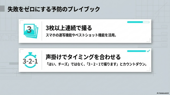 失敗を防ぐための予防策