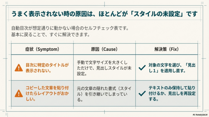 それでもうまくいかない場合
