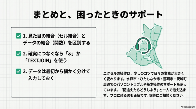 エクセルの操作はちょっとしたコツで一気に楽になりますが、最初は戸惑うことも多いものです。特に仕事で使う場合、「間違えたらどうしよう」と不安になる方も多いと思います。