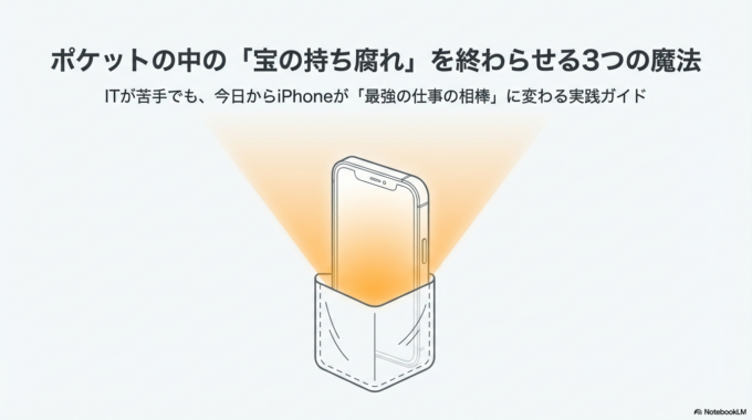 iPhoneの機能が使いこなせない?仕事がラクになる便利ワザ3選