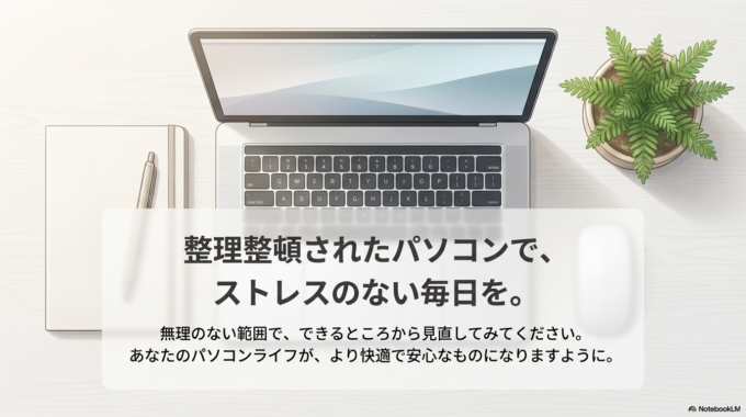 無理のない範囲で、できるところから見直してみてください。