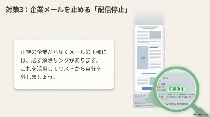 配信停止リンクを活用する
