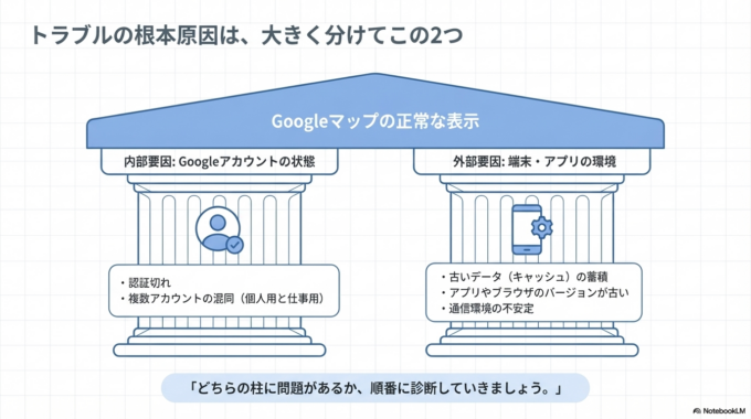 なぜGoogleマップの写真が見られないのか