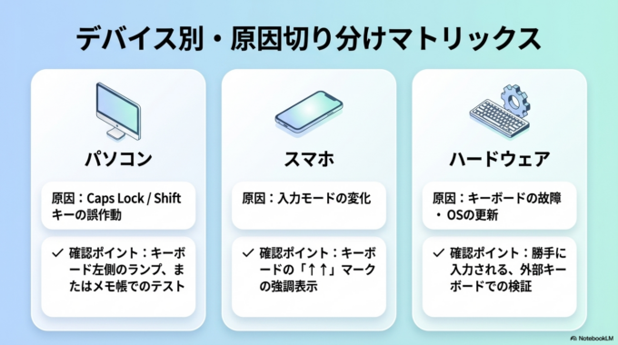キーボードの状態をチェックする