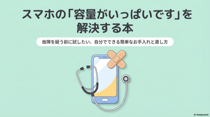 スマホの容量がいっぱいで使えない原因と直し方（水戸市）