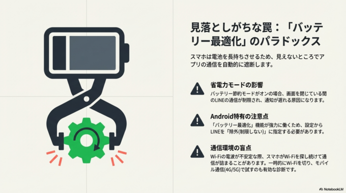 省電力モードを確認する