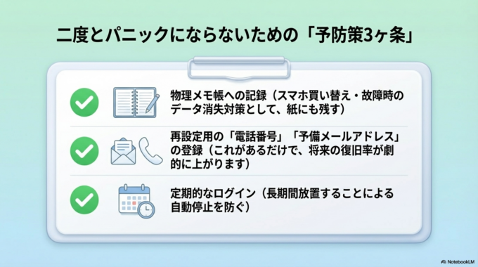予防策・管理方法