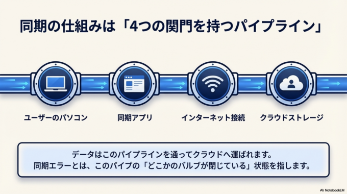 同期がうまくいかない主な原因