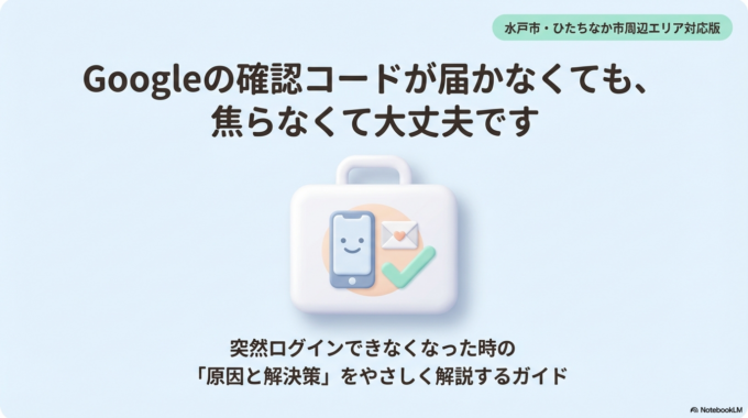 Googleアカウントの確認コードが届かない原因と対処法