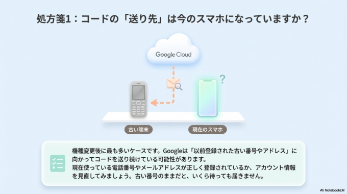 確認コードが届かない時の具体的な確認方法