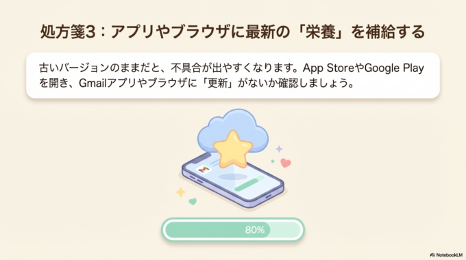 アプリ・ブラウザを更新する