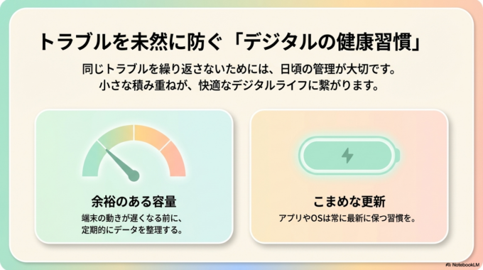 Gmailの添付ファイルが開けない原因は、通信環境・アプリの状態・容量不足など、比較的シンプルなものが多いです。