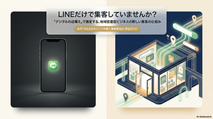 「LINEで連絡が取れるから大丈夫」「わざわざホームページはいらない」
そんなふうに考えていませんか？
