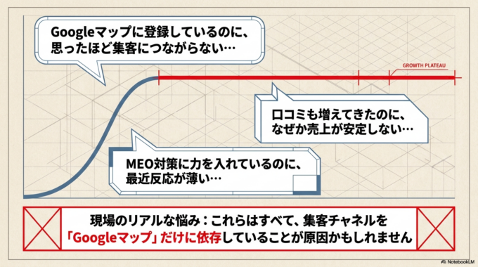 Googleマップ集客の弱点とは