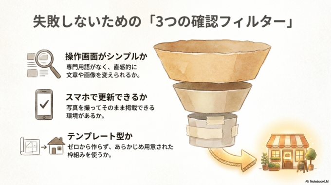 ここでは、これから作る、または見直す際にチェックしたいポイントを紹介します。