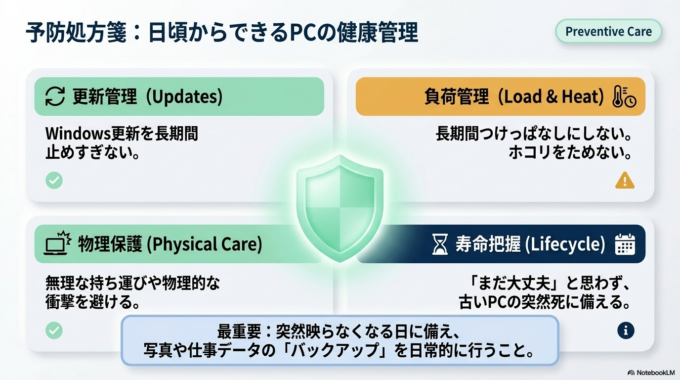 普段からできる予防策