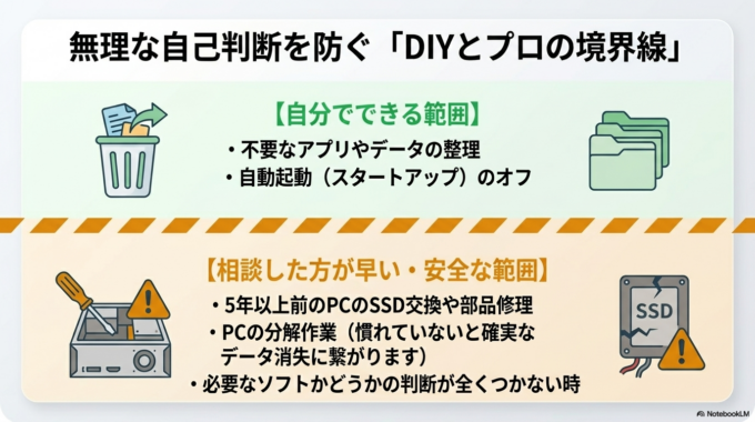 どうしても改善しない時は“部品の寿命”もあります