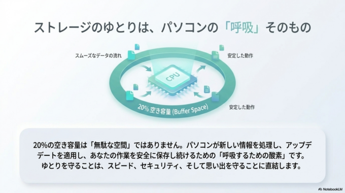パソコンの容量不足は、設定に詳しい人から見ると簡単な作業に見えるかもしれません。