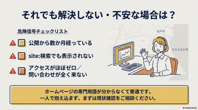地域のお店こそホームページの見直しが大切です
