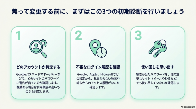 まず確認したい3つのポイント