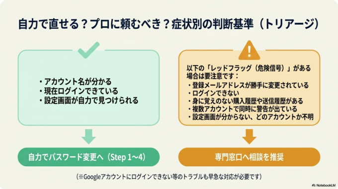 こんな場合は相談した方が早いこともあります