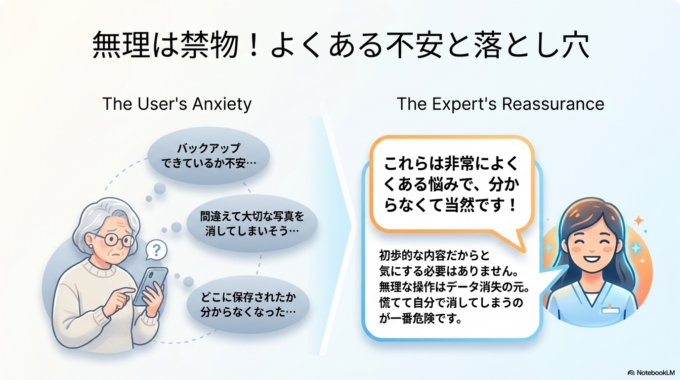 容量不足で困ったら相談するのも一つの方法