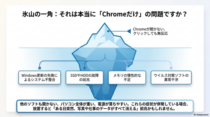 それでも直らない場合はパソコン側の問題かもしれません