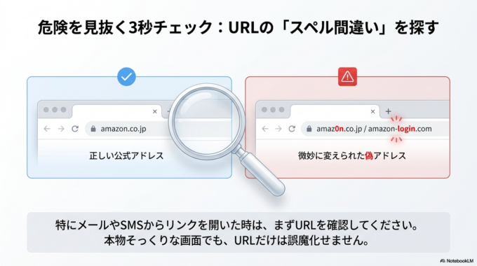 アドレスを確認する