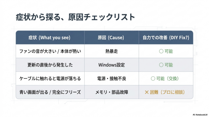 今すぐ確認したいポイント