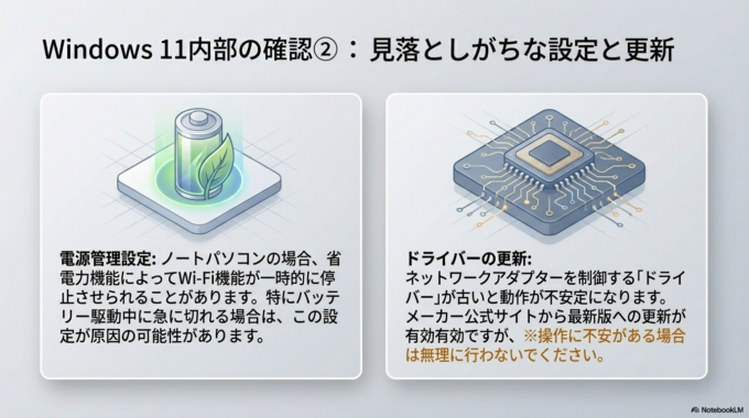 ドライバーを更新する