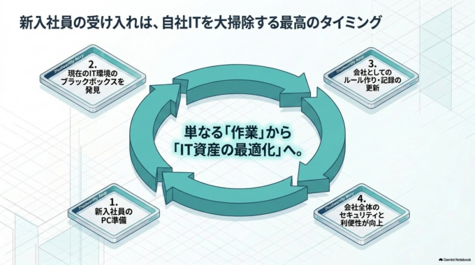 新入社員のPC準備は「会社のIT管理」を見直すタイミング