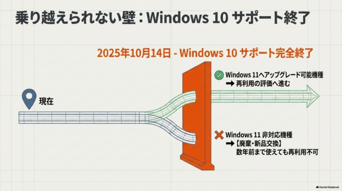 古いPCならWindowsの対応状況も確認する