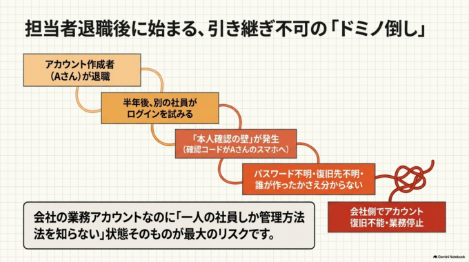 会社のGoogleアカウントに社員個人の電話番号を使っても大丈夫？