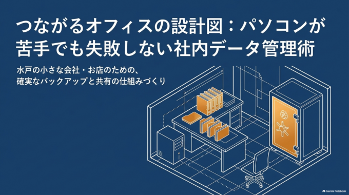 社内データの簡単なバックアップ管理術