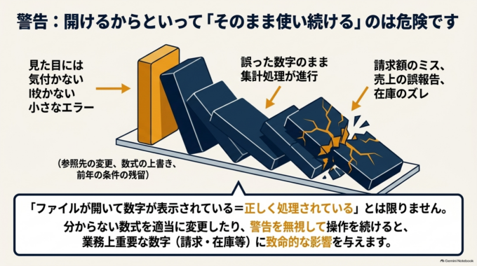 Excelが開けるなら、そのまま使い続けても大丈夫?