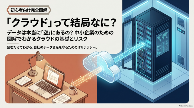 「クラウド」って結局なに？空にあるの？超初心者向けに図解で解説