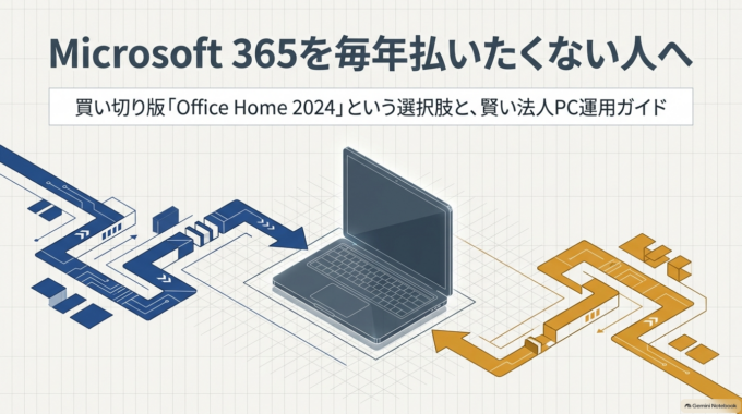 Microsoft 365を毎年払いたくない人へ