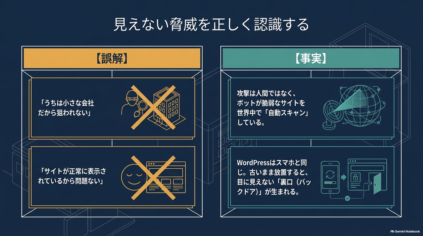 「小さな会社だから大丈夫」とは限りません