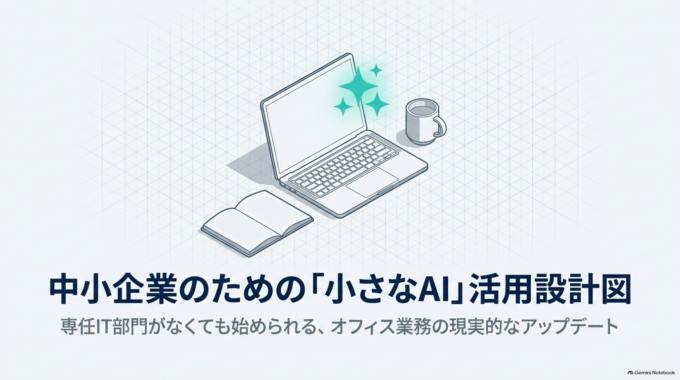 事務作業はAIに任せる時代へ?中小企業でも始められる「オフィス業務のAI活用」